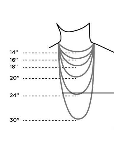 PERSONALIZED LARGE SIDEWAY INITIAL NECKLACE