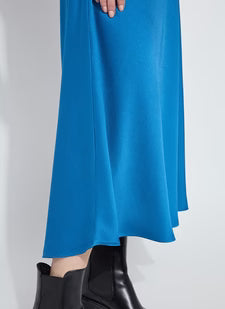 Silvana Bias Cut Midi Dress