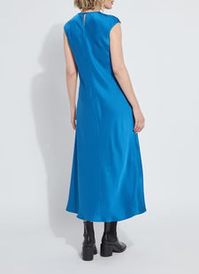 Silvana Bias Cut Midi Dress