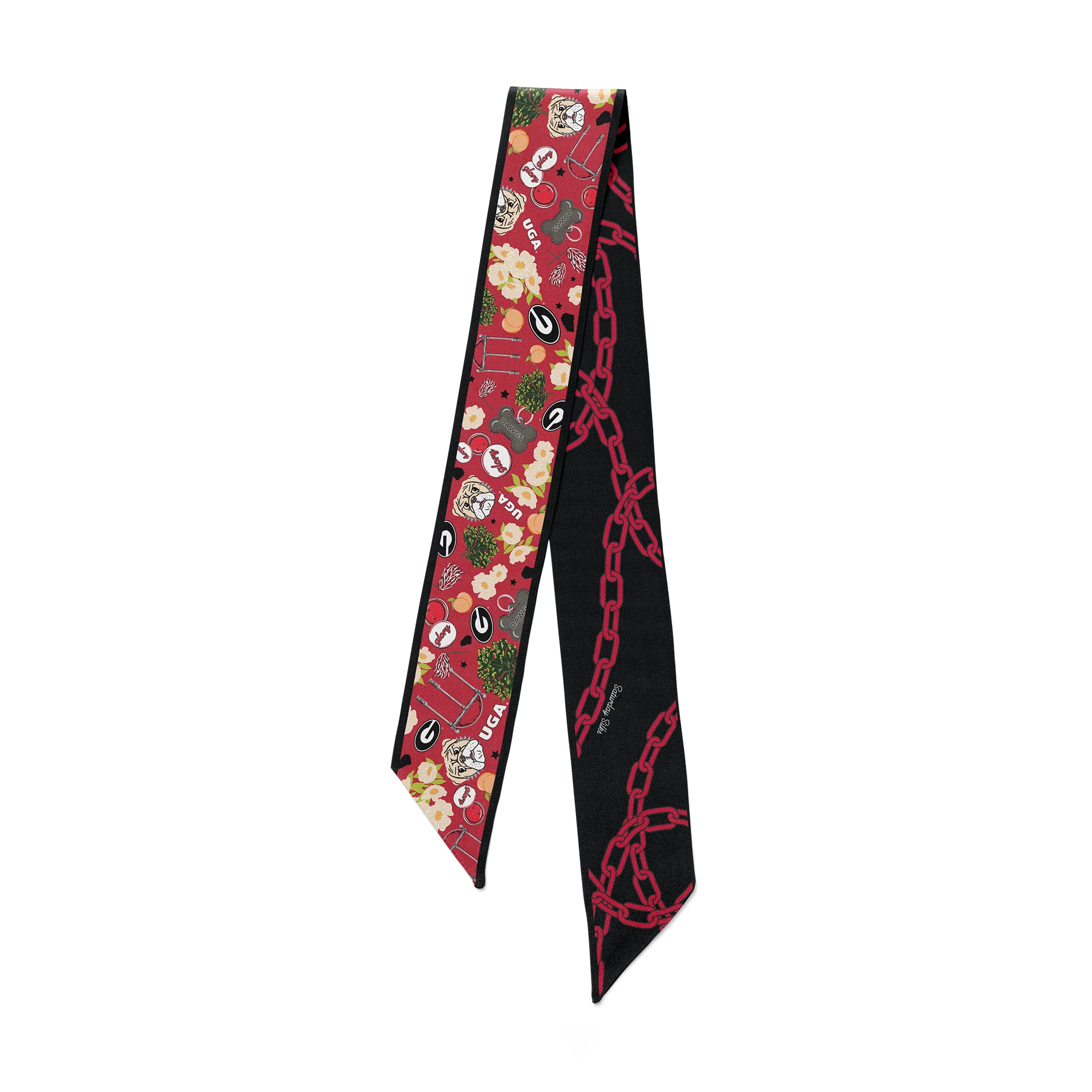 Georgia Bulldogs Skinny Scarf