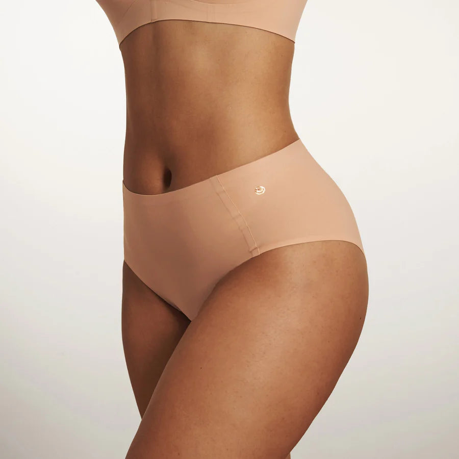 High Waisted Retro Bikini- Himalayan Salt