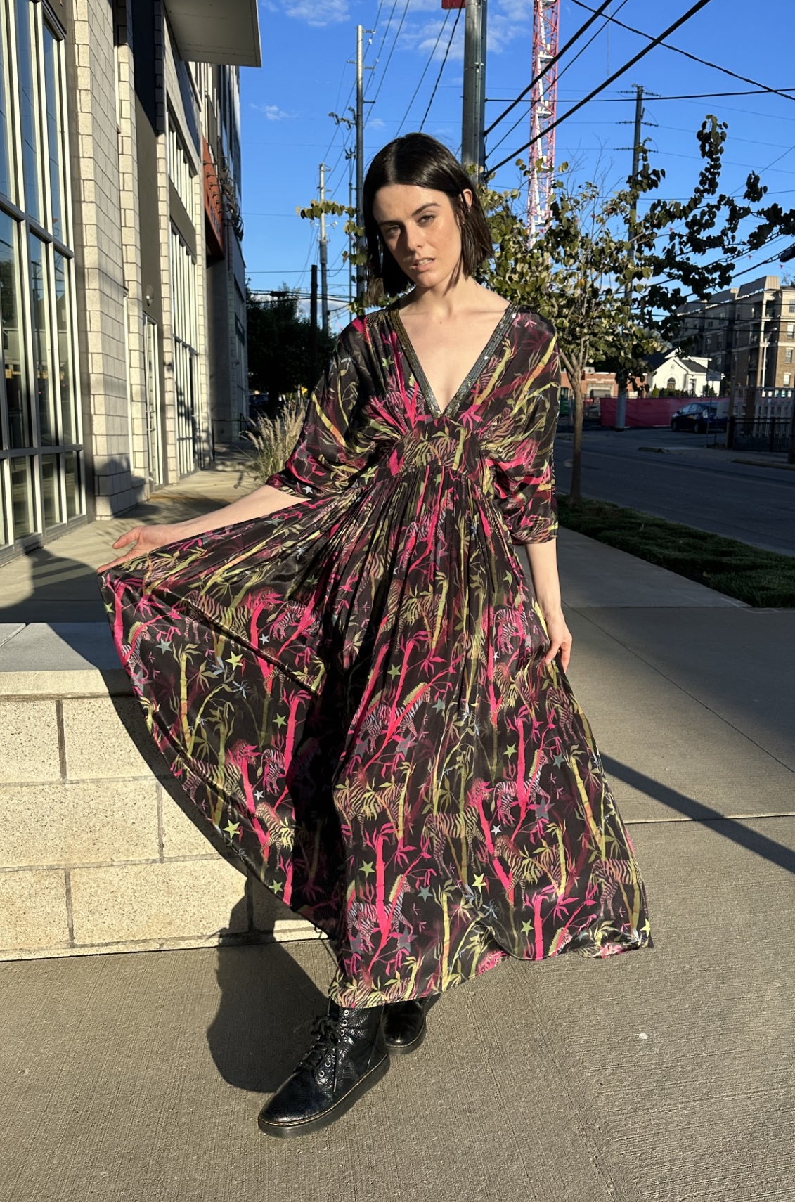 Mohawk Zebra Dress