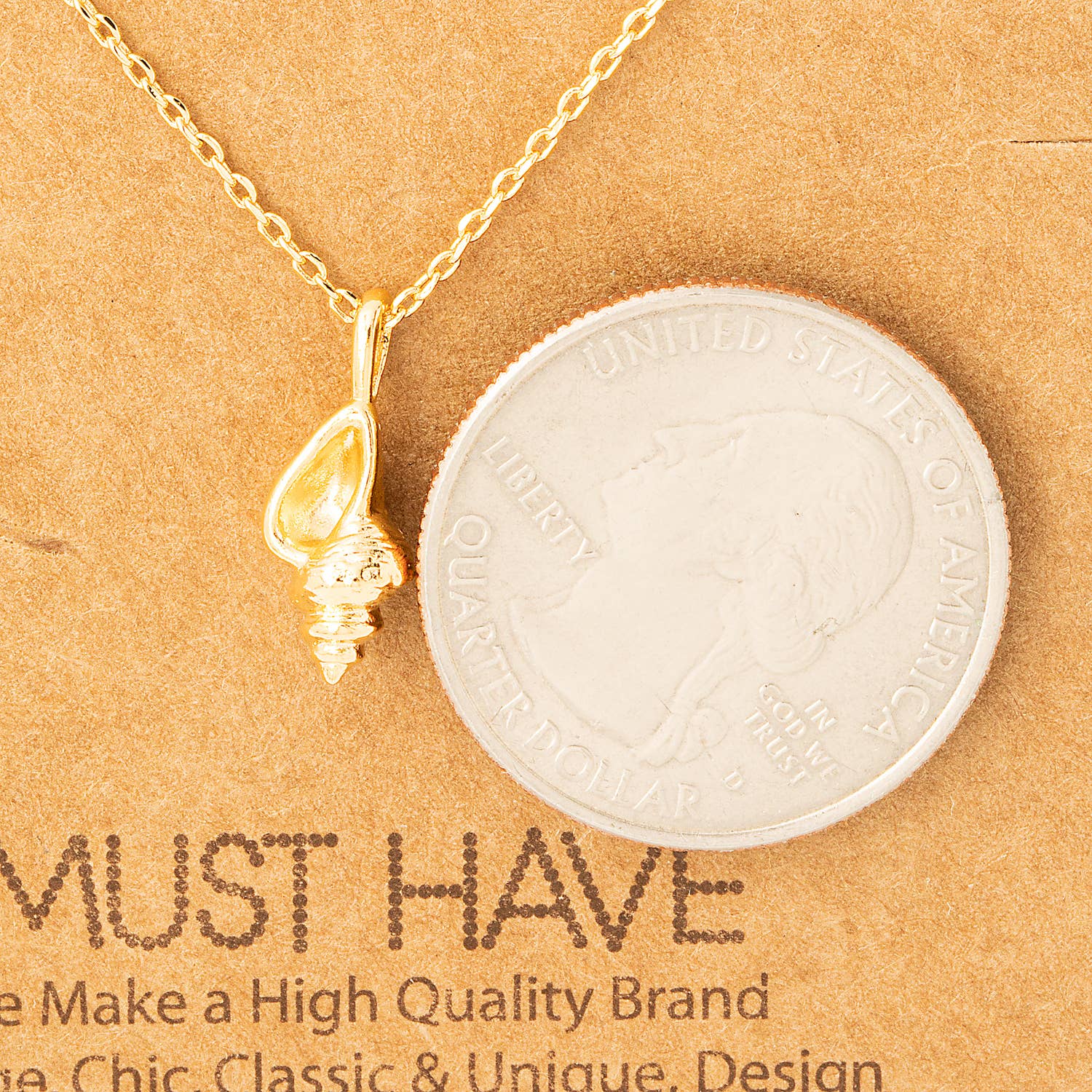 Dainty Conch Layering Necklace