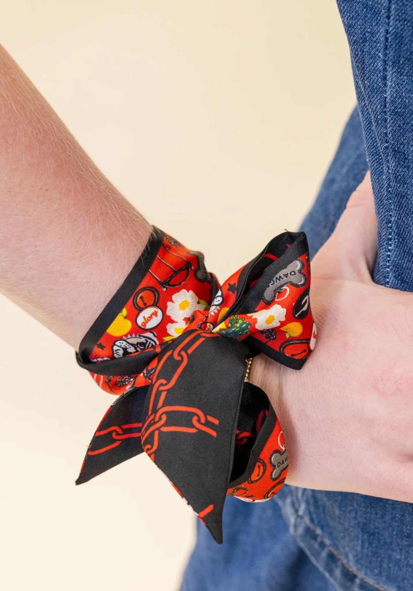 Georgia Bulldogs Skinny Scarf